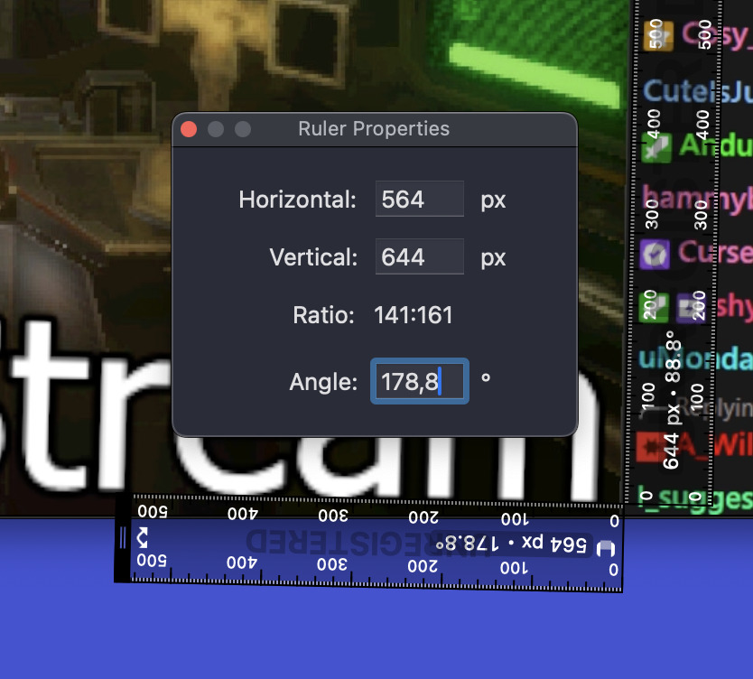 Proof for the 1.2° tilt